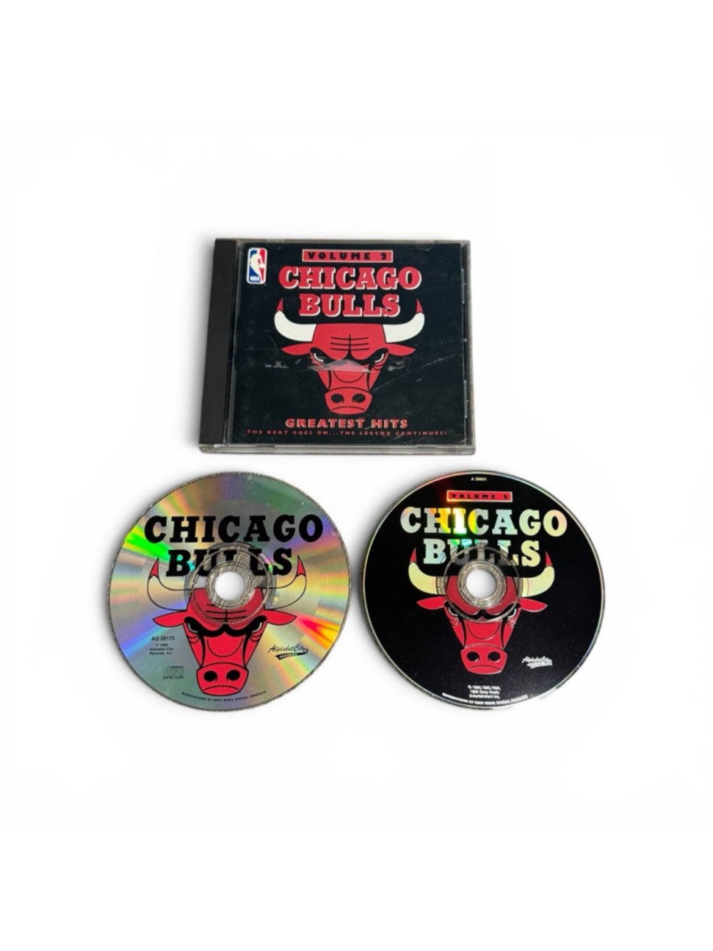 1996 Chicago Bulls Greatest Hits Volume 1 & 2 CD